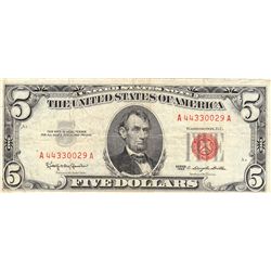 $5 1963 RED SEAL