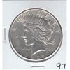 Image 1 : $1 1922 S PEACE SILVER DOLLAR