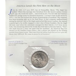 $5 FIRST MAN ON MOON COMMEMORATIVE