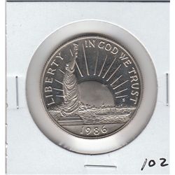 1986 LIBERTY HALF