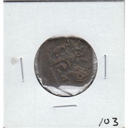 FROM THE 1600s PIRATE COIN 400 YEARS OLD