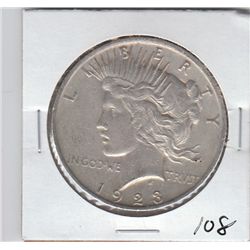 $1 PEACE DOLLAR 1923