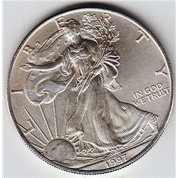 1997 SILVER AMERICAN EAGLE .999 FINE OUNCE