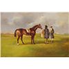 Image 2 : Early Horse Racing Scene Oil Painting