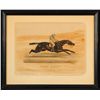 Image 5 : Currier & Ives Hand Colored Race Horse Prints 1871
