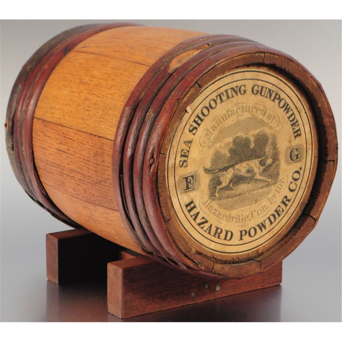 Hazard Powder Co Gunpowder Keg With Stand hazard-powder-co-gunpowder-keg-with-stand