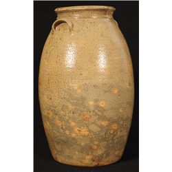 JR Signed 6 Gallon Texas Stoneware Jar