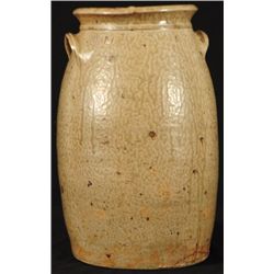 JH Signed Stoneware Jar Rusk County, Texas