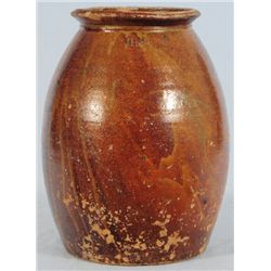 JH Signed Stoneware Jar Rusk County, Texas
