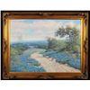 Image 1 : Robert Harrison Bluebonnet Scene Oil on Canvas