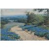 Image 6 : Robert Harrison Bluebonnet Scene Oil on Canvas