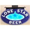 Image 1 : Lone Star Beer Neon Over Porcelain Sign