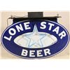 Image 2 : Lone Star Beer Neon Over Porcelain Sign
