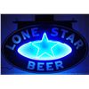 Image 6 : Lone Star Beer Neon Over Porcelain Sign