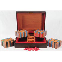 Casino Bank Clay Poker Chip Set