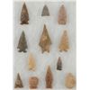 Image 1 : Collection of 12 Arrowheads