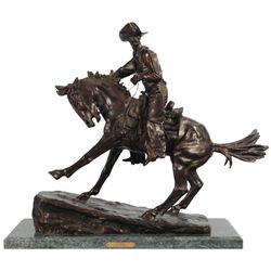 Frederic Remington "Cowboy" Bronze