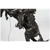Image 10 : Frederic Remington "The Bronc Buster" Bronze