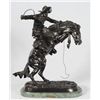 Image 1 : Frederic Remington "The Bronc Buster" Bronze