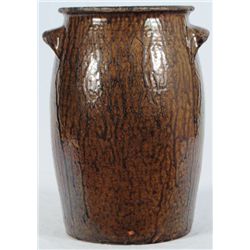 Milligan Frazier Texas Stoneware Jar
