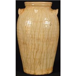 John Leopard Texas Stoneware Jar Rusk County