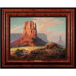 Dalhart Windberg Oil Painting Monument Valley