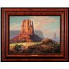 Image 1 : Dalhart Windberg Oil Painting Monument Valley