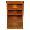 Image 1 : Gunn Oak 4 Stack Attorneys Bookcase