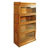 Image 3 : Gunn Oak 4 Stack Attorneys Bookcase