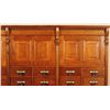 Image 11 : Large Tiger Oak Filing Cabinet Yawman & Erbe