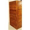 Image 3 : Globe Oak 4 Drawer File Cabinet