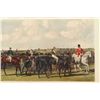 Image 4 : Horse Racing Lithograph "Returning to Weigh" 1856