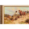 Image 2 : Harold Lyon "Ride a Little Walk a Little" Painting