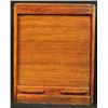 Image 2 : Oak Roll Front Card Cabinet