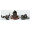 Image 1 : Three Small Western Bronzes