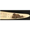 Image 2 : Scrimshawed Walrus Ivory Cribbage Board