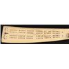 Image 3 : Scrimshawed Walrus Ivory Cribbage Board