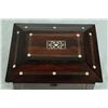 Image 2 : Inlaid Jewelry Box with Writing Desk Drawer