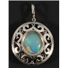 Image 2 : Opal & Diamond Pendant