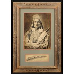 Bob Dale Chief Medicine Crow Print