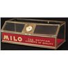 Image 2 : Milo Egyptian Cigarettes Glass Display with Clock