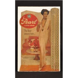 Pearl Beer Advertising Die Cut