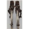 Image 2 : Pair of Mexican Inlayed Drop Shank Spurs