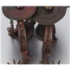 Image 2 : Drop Shank Spurs With Tooled Leather Straps
