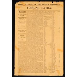 First Account of the Custer Massacre July 6, 1876