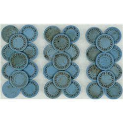 33 New Southport Club New Orleans Poker Chips