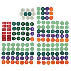 Collection of 159 Assorted Poker Chips