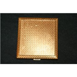 Goldish Weave Cigarette Case