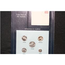 Kingdom of Norway Coin Set and Stamp