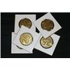 Image 1 : Lot of 5, NCOOM Fort Hood Texas 25 Cent Tokens